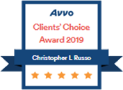 Logo Recognizing Kirshenbaum & Kirshenbaum's affiliation with AVVO Clients' Choice 2019